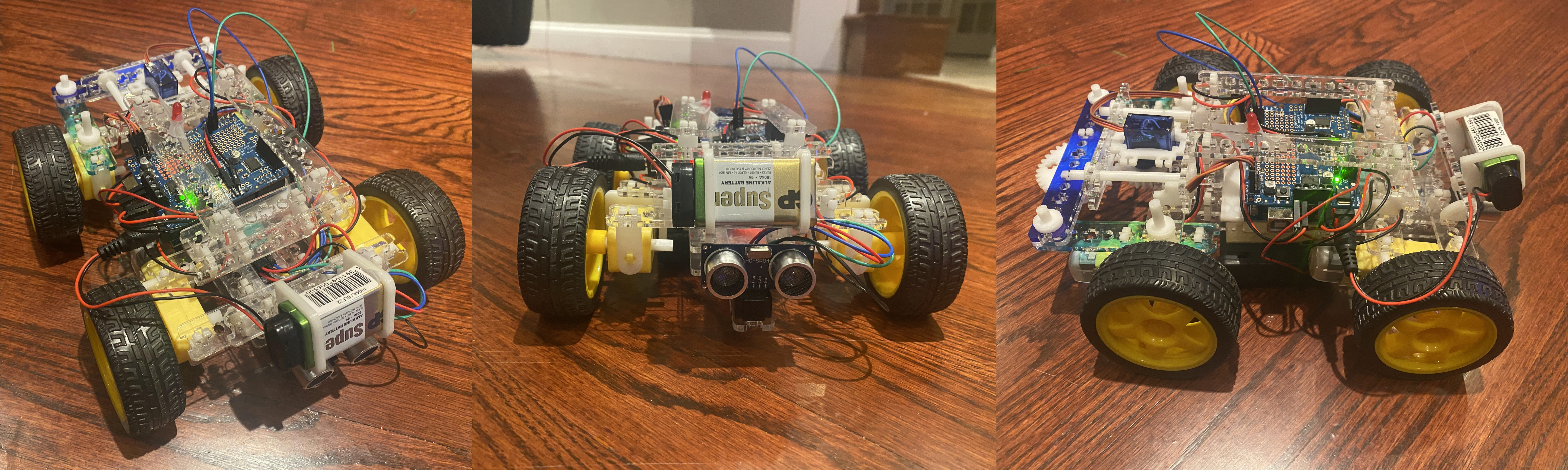 Remote Controlled Ackermann Arduino Car Banner