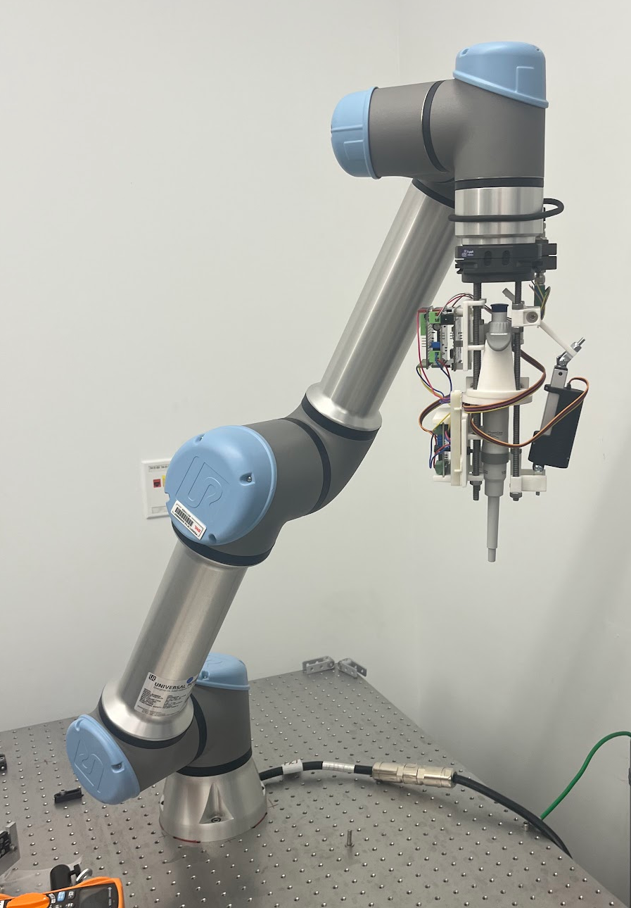 Robotic Pipette End Effector on UR5e